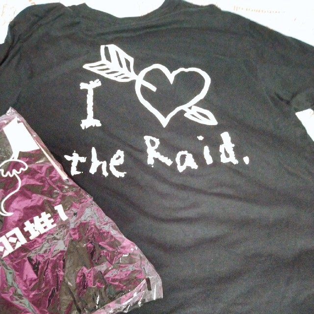 the Raid. 由羽推しＴシャツ 物販グッズ