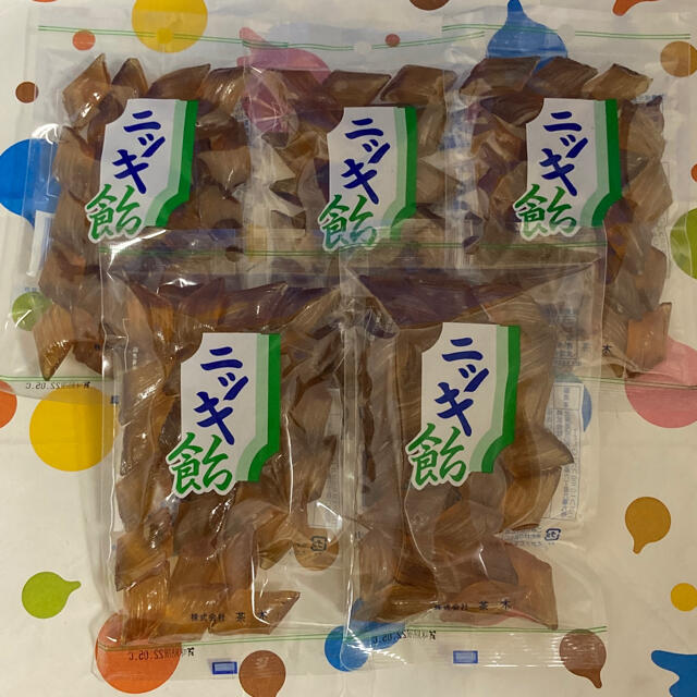 茶木 ニッキ飴 5袋 食品/飲料/酒の食品(菓子/デザート)の商品写真