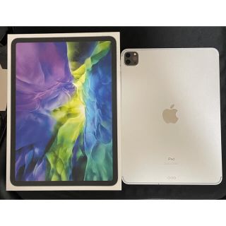 アップル(Apple)のApple iPad pro 第2世代 cellular 128GB シルバー(タブレット)