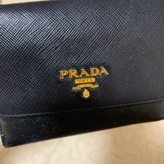 PRADA(プラダ)のPRADA 折りたたみ財布 メンズのファッション小物(折り財布)の商品写真