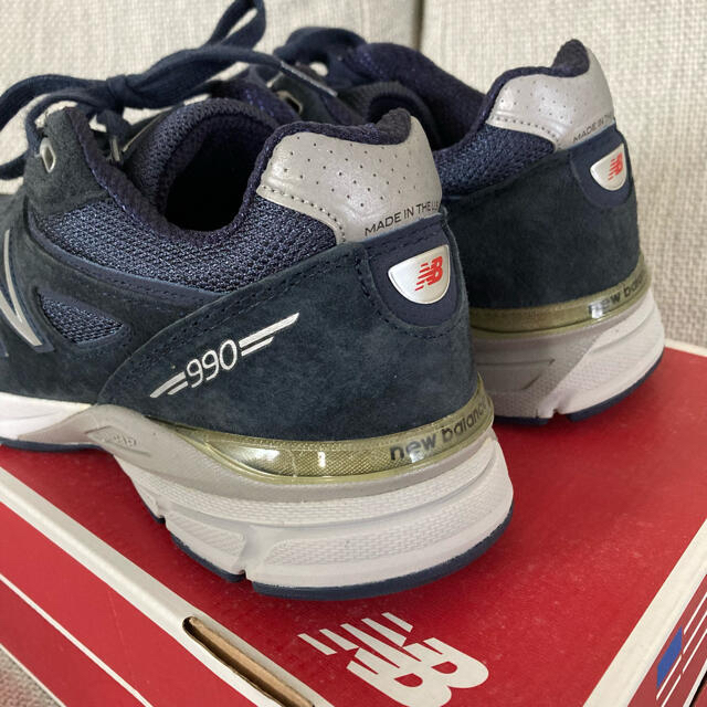 New Balance(ニューバランス)のニューバランス M990 NV4 26.0cm ネイビー メンズの靴/シューズ(スニーカー)の商品写真