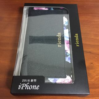 リエンダ(rienda)の新品未使用 rienda 手帳ケース iPhone7 ローズブライト リエンダ(iPhoneケース)