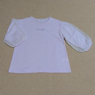 サンカンシオン(3can4on)の薄ピンク７分袖　140(Tシャツ/カットソー)