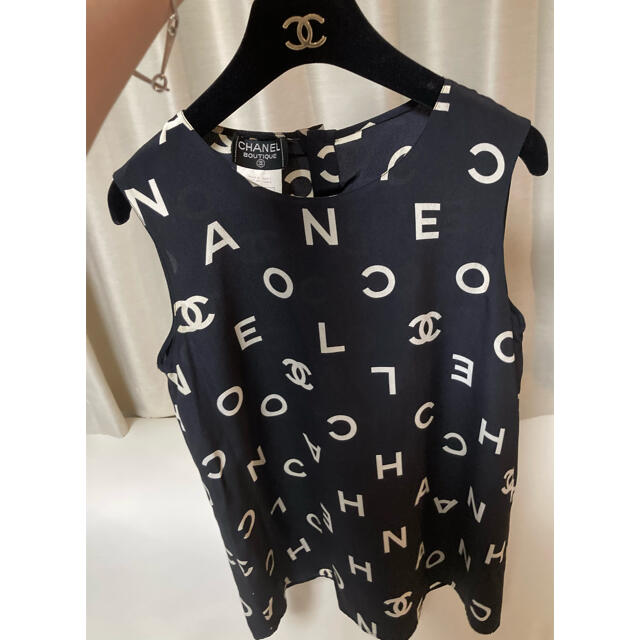 CHANEL(シャネル)のシャネル❤ヴィンテージ カットソー レディースのトップス(カットソー(半袖/袖なし))の商品写真