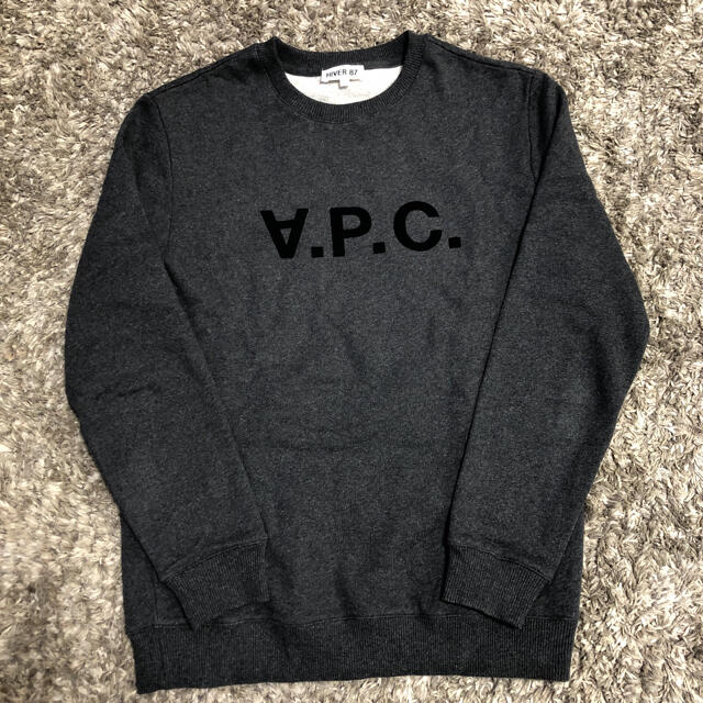 A.P.C  スウェット トレーナー　グレー