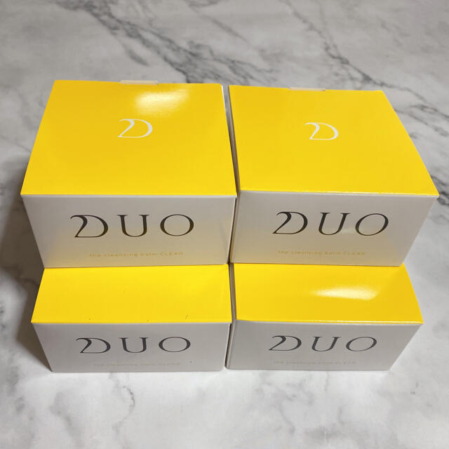 202106【新品】DUO デュオ ザ クレンジング　クリア90ｇ 4個セット