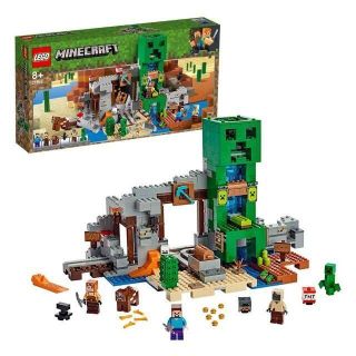 レゴ(Lego)の新品 レゴ LEGO マインクラフト 巨大クリーパー像の鉱山 21155(積み木/ブロック)