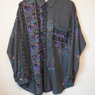 ラッドミュージシャン(LAD MUSICIAN)の専用 クレイジーパターンペイズリーシャツ 古着 美品(シャツ)