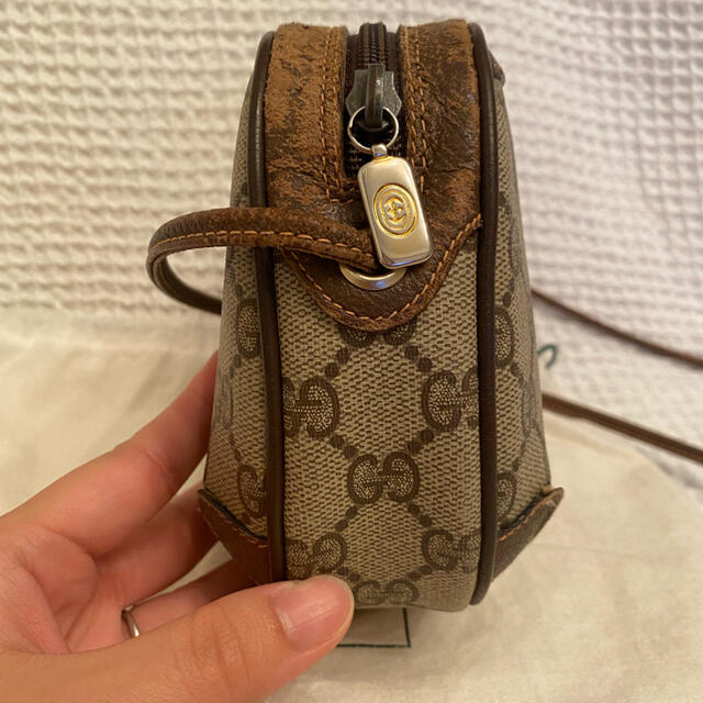 Gucci(グッチ)のGUCCI　オールドグッチ　ショルダーバッグ　ポシェット　ブラウン　ヴィンテージ レディースのバッグ(ショルダーバッグ)の商品写真