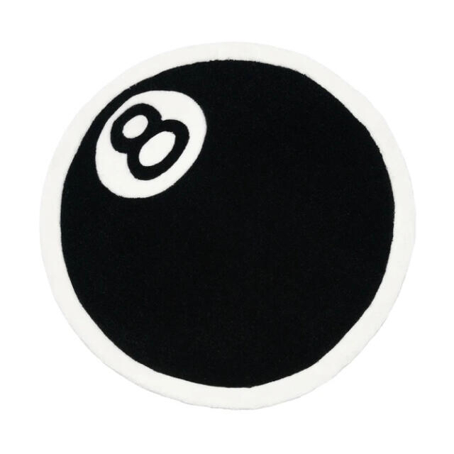 STUSSY(ステューシー)の【専用】STUSSY 8-BALL RUG ステューシー ラグ インテリア/住まい/日用品のラグ/カーペット/マット(ラグ)の商品写真