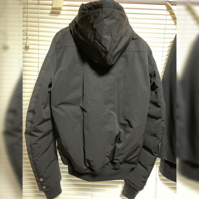 Rick Owens(リックオウエンス)のRick owens hooded flight bomber jacket メンズのジャケット/アウター(フライトジャケット)の商品写真