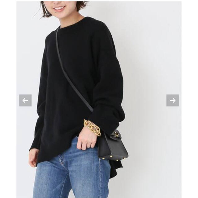 Deuxieme Classe COMFY クルーネック プルオーバー ブラック | www