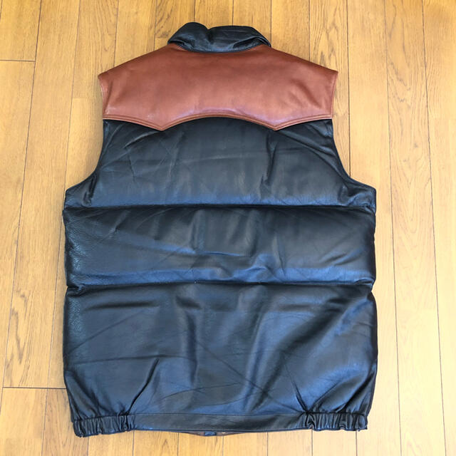 愛用 【美品・希少価値】WAREHOUSE CrescentDown L オールレザー ...