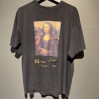 アートTシャツ　ビンテージ　vintage 激レア　モナリザ　90s(Tシャツ/カットソー(半袖/袖なし))