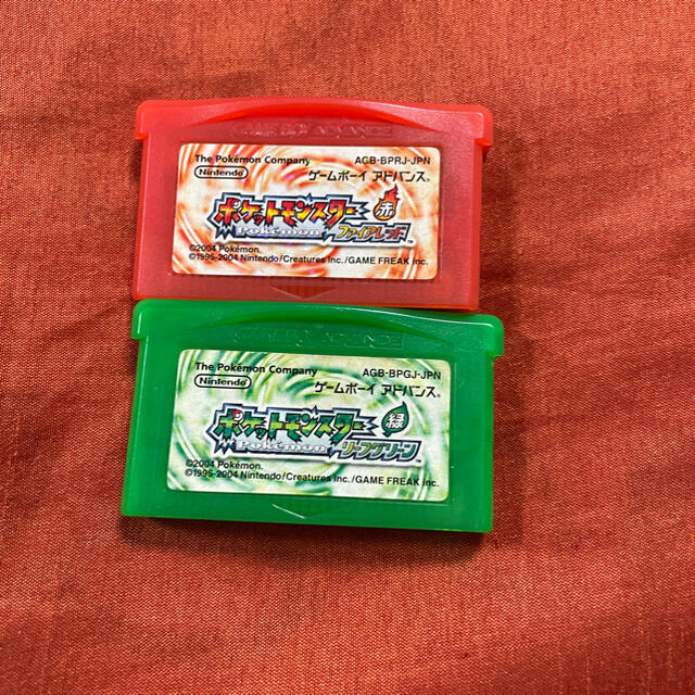 ゲームボーイアドバンス(ゲームボーイアドバンス)のポケットモンスター リーフグリーン ファイアレッド GBA ポケモン ソフト エンタメ/ホビーのゲームソフト/ゲーム機本体(携帯用ゲームソフト)の商品写真