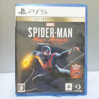 マーベル(MARVEL)のPS5 スパイダーマン　マイルズ・モラレス(家庭用ゲームソフト)