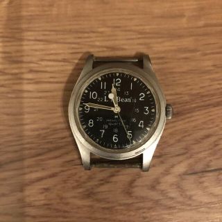 Hamilton - 入手困難 HAMILTON×L.L.BEAN Field Watch 80sの通販 Hamilton - 入手困難 HAMILTON×L.L.BEAN Field Watch 80sの通販
