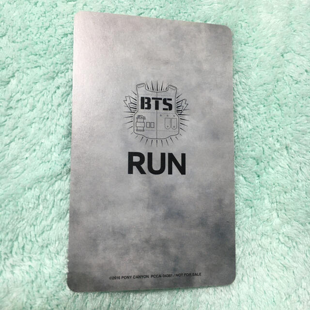 防弾少年団(BTS)(ボウダンショウネンダン)の【最終値下げ】BTS J-HOPE RUN トレカ エンタメ/ホビーのCD(K-POP/アジア)の商品写真