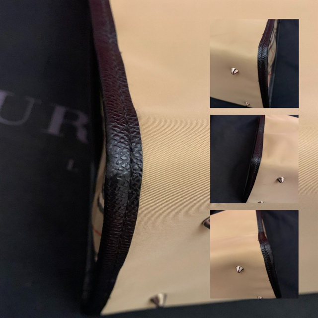 BURBERRY(バーバリー)のBurberry☆トートバッグ☆美品 レディースのバッグ(トートバッグ)の商品写真