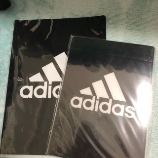 アディダス(adidas)のadidasクリアファイル＋ノート(クリアファイル)