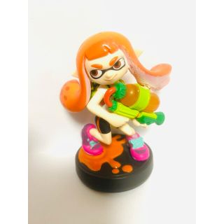 ニンテンドウ(任天堂)のオレンジガール インクリング ガール amiibo アミーボ スプラトゥーン ②(ゲームキャラクター)