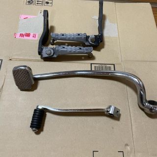 ヤマハ(ヤマハ)のSR400 500 フォワードステップ　プレーキペダル シフトペダル(パーツ)