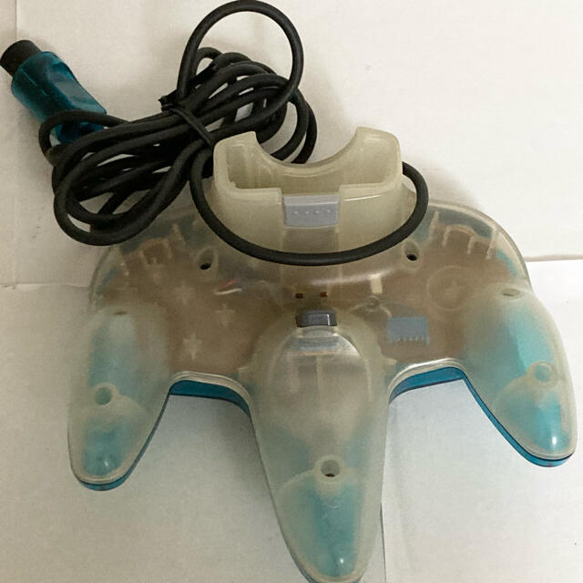 任天堂64 本体セット ゲーム機 クリアブルー すぐに遊べるセット
