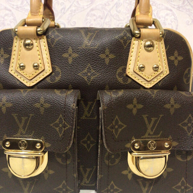 LOUIS VUITTON(ルイヴィトン)のマンハッタン　モノグラム　ハンドバッグ　ルイヴィトン正規品　＊超美品＊  レディースのバッグ(ハンドバッグ)の商品写真