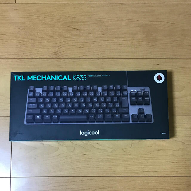 Logicool K835GPR 有線 TKL メカニカルキーボード 赤軸 スマホ/家電/カメラのPC/タブレット(PC周辺機器)の商品写真