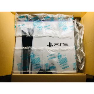 プレイステーション(PlayStation)の【即日発送可】新品未開封 PS5 本体 CFI-1100A01 【最新版】(家庭用ゲーム機本体)