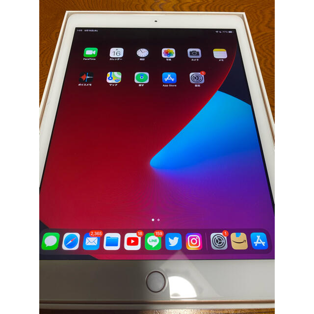 美品】iPad 第6世代 32GB wifiモデル ゴールド 美品】iPad 第6世代 32GB wifiモデル ゴールド