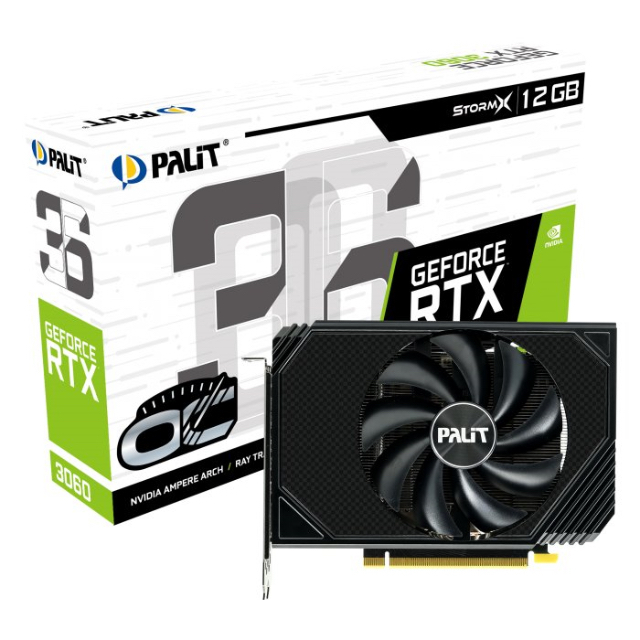 Palit GeForce RTX 3060 StormX OC 12GB15Gbpsモニタ出力