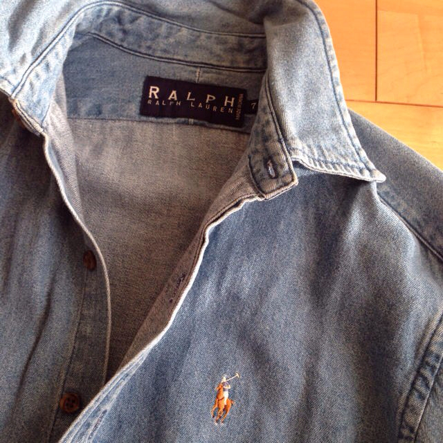 Ralph Lauren(ラルフローレン)の値下 ラルフローレン デニムシャツ レディースのトップス(シャツ/ブラウス(長袖/七分))の商品写真