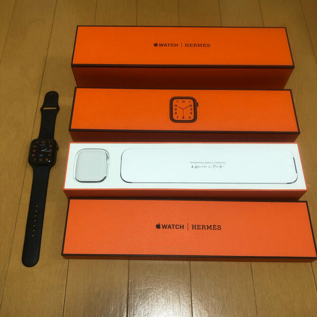 福袋特集 2021 【新品未使用】Apple Series6 Watch 腕時計 44mm HERMES