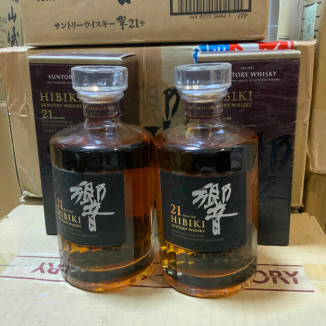 サントリー ウイスキー 響21年 700ml ４本