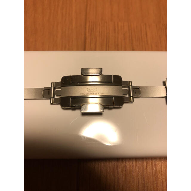 Apple Watch(アップルウォッチ)のApple Watch 42/44mm用  リンクブレスレット　42mm メンズの時計(腕時計(デジタル))の商品写真