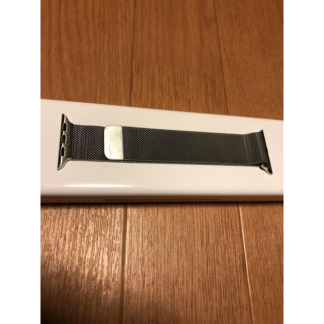 アップルウォッチ ミラネーゼループ Apple Watch 38mm - 腕時計(デジタル)