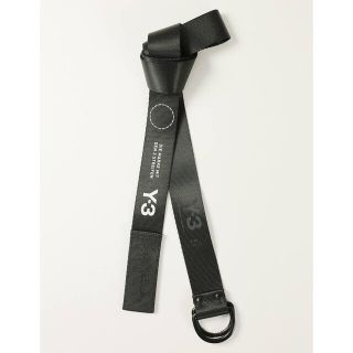 ワイスリー(Y-3)のY-3 STREET BELT(BLACK)  [DQ0618] ベルト(ベルト)