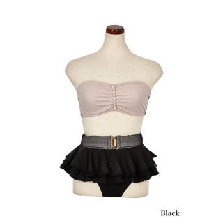 新品未使用❤️herlipto Pearl Belted Bikiniの通販 by CREA's shop