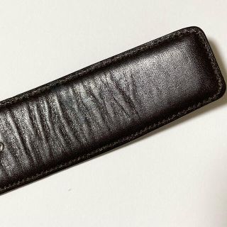 Gucci - リバーシブル オールド グッチ GG バックル ベルト 黒茶の通販