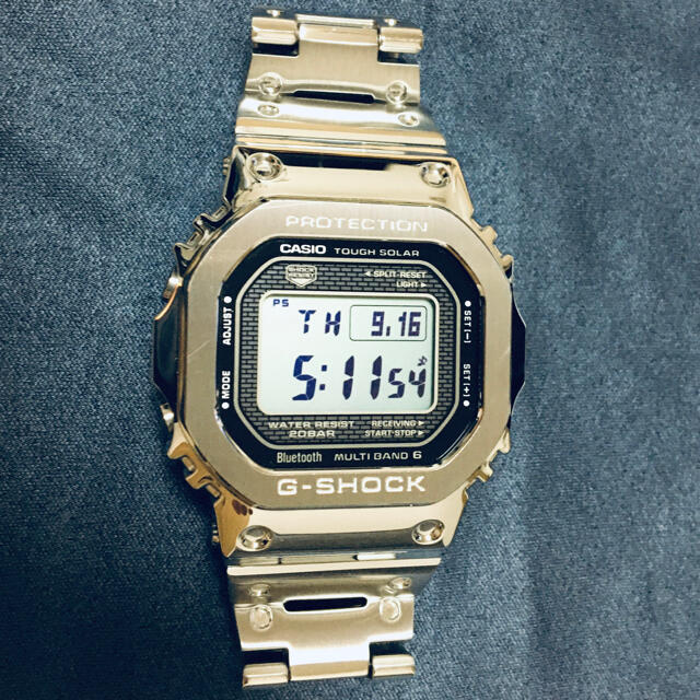 CASIO G-SHOCK GMW-B5000D-1JF フルメタルシルバー