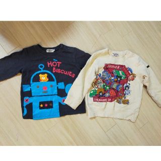 ミキハウス(mikihouse)のいちご様専用★ミキハウス★ロンT&トレーナーセット！(Tシャツ/カットソー)