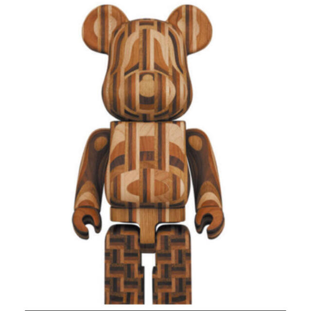 BE@RBRICK カリモク 寄木 2nd 400％使用状況