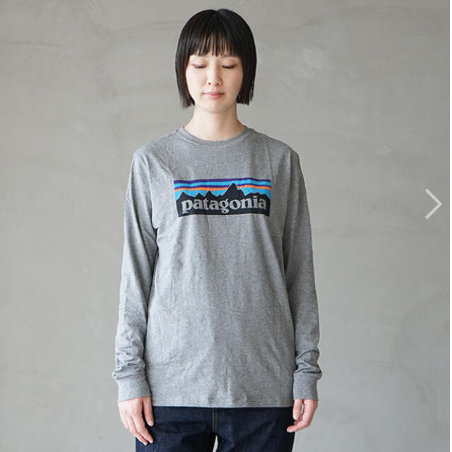 patagonia(パタゴニア)の本日値下げ　新品　Patagonia オーガニックコットン　ロンT レディースのトップス(Tシャツ(長袖/七分))の商品写真