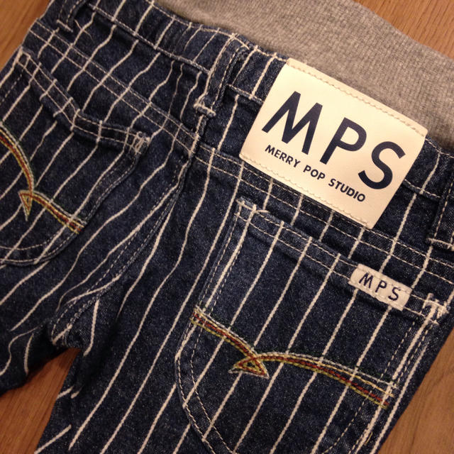 Right-on(ライトオン)のMPS☆デニム☆美品 キッズ/ベビー/マタニティのキッズ服男の子用(90cm~)(パンツ/スパッツ)の商品写真