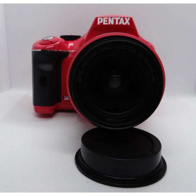 PENTAX(ペンタックス)のペンタックス k-x⭐️Wi-Fiでスマホへ転送⭐️❤️初心者用キット❤️ スマホ/家電/カメラのカメラ(デジタル一眼)の商品写真