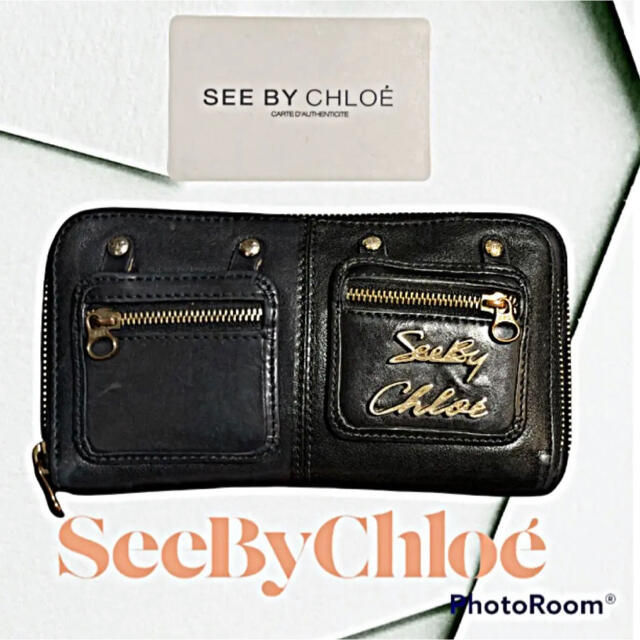 3年保証 即日出荷 【正規品】SEEBYCHlOE 本革長財布 袋カード付 - 通販
