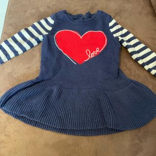 ギャップキッズ(GAP Kids)のギャップ　ニットワンピース(ワンピース)