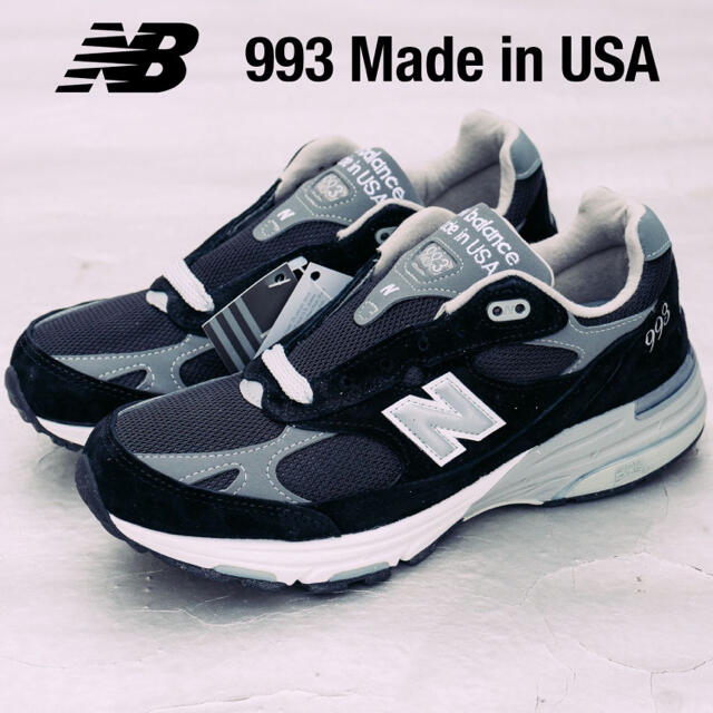 New Balance(ニューバランス)のNB 993BK メンズの靴/シューズ(スニーカー)の商品写真