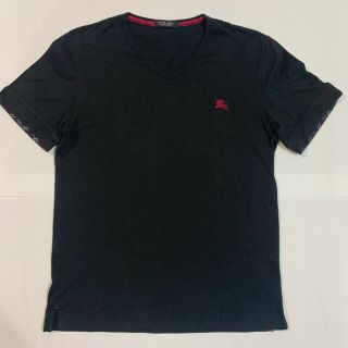 バーバリーブラックレーベル(BURBERRY BLACK LABEL)のBURBERRY BLACK LABEL 半袖Tシャツ黒(Tシャツ/カットソー(半袖/袖なし))